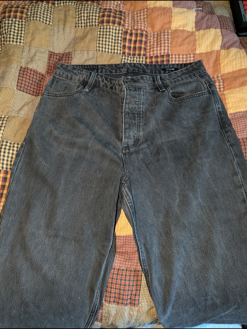 Thrills Men's Black Denim Jeans